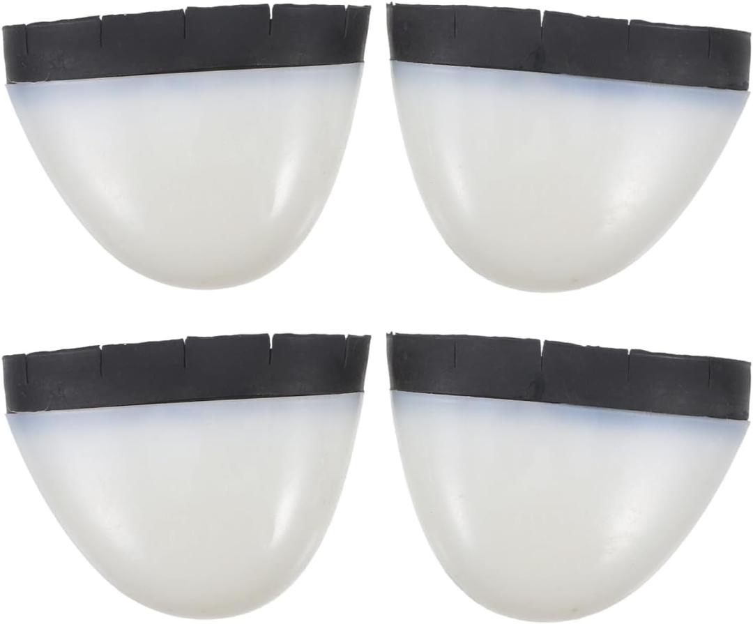 Operitacx Safety Toe Caps for Shoes Impact and Puncture Resistant Shoe Protectors Comfortable Inside Wear for Construction Work Boots 3.54X2.55X1.37 Inches