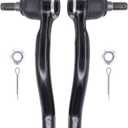 NewYall Outer Front Left and Right Steering Tie Rod End for Nissan 370Z Infiniti EX35 EX37 G25 G35 G37 M35 M45 M35h M37 M56 Q40 Q50 Q60 Q70 Q70L QX50