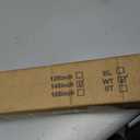 Extra Long Tension Curtain Rod No Drill Adjustable 51-148In,White