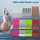 Fishing Lures for Bass Trout Salmon 160pcs Fishing Tackle Box for Freshwater and Saltwater Fishing Gear and Equipment Fishing Bait Spoon Soft Plastic Worms Crankbait Jigs Fishing Hooks