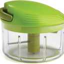 Kuhn Rikon Pull Chop Chopper/Manual Food Processor with Cord Mechanism, Green, 2-Cup