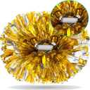 AOPANDA Cheerleading Pom Poms with Baton Handle for Team Spirit Sports Dance Cheering Kids Adults