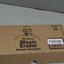Mr. Clean Magic Eraser Shower & Tub Scrubber, Bathroom Cleaner, All in One Bathroom Cleaner, Lemon Starter Kit, 1 Scrubber & 2 Foaming Magic Erasers