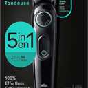Braun All-In-One Style Kit Series 3 3450, 5-in-1 Trimmer for Men with Beard Trimmer, Ear & Nose Trimmer, Hair Clippers & More, Ultra-Sharp Blade, 40 Length Settings and Washable