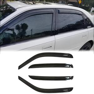 94043 Sunproof Waterproof Side Window Wind Deflector, 4pcs Protective Replacements Rain Guards Set, Window Visor fit for 2005-2012 Toyota Avalon