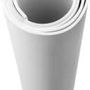 AMZQNART 6mm EVA Foam Sheets Rolls for Crafts White Cosplay Foam 39x59in, 6mm-Thick
