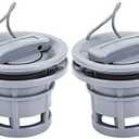 Watris Veiyi Canoe Valve Replacement, 2pcs Inflatable Boat Valve, Halkey Roberts Valve for Inflatable Boat Dinghy