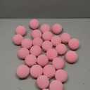 RoseCraft 30PCS Pink Velvet Christmas Ball Ornaments Set, 60MM/2.3Inch Shatterproof Flocked Ornament for Christmas Tree Hanging Holiday Valentine's Day Party Xmas Decorations