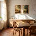 RQDJH 2Pcs Wood Framed Retro Olive Kitchen Wall Art, 16x24 Inch