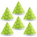 6 Pcs Reusable Pee Covers for Baby Boys - Turtle Pattern Green Teepe Cap Shield Gift - Newborn Pee Tents With Strong Water Absorption for Diaper Changing Accessory