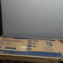 Suncast 33 Gallon Wicker-Style Hideaway Trash Can with Secure Latching Lid and Weather-Resistant Construction for Patio, Cyberspace Grey, Made in the USA