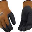 Kinco - Frost Breaker Heavy Thermal Work Gloves, Warm, Latex Grip, Brown (1787)