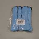 Travel Utensils Set with Case 4 Pack, Reusable Stainless Steel Portable Cutlery (Fork, Spoon, Knife, Straws & Cleaner) for Work, Dorm, Camping, Lunch Box, Compact Durable Silverware by Ecoberi (Turq)