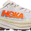 HOKA Men's Speedgoat 6 Sneaker (11.5, White/Neon Tangerine)