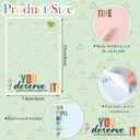 12 Pieces Empowering Sticky Note Pads 3" x 4" Motivational Educator Sticky Notes Inspirational Self Stick Note Pad Funny Sticky Notepad Appreciation Gifts for Teacher Office Student (Kindness)