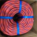 200ft 3/8 Inch Climbing Rope, Heavy Duty Arborist Rope, Nylon Rigging Rope for Tree Work,Bull (Red)