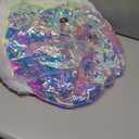 Colorful Inflatable Mirror Ball Reusable Large Event Decoration Balloon PVC Bubble Balloon with Electric Pump for Party, Wedding, Decor (1 Piece, 0.5m/19.7in) (Iridescen)