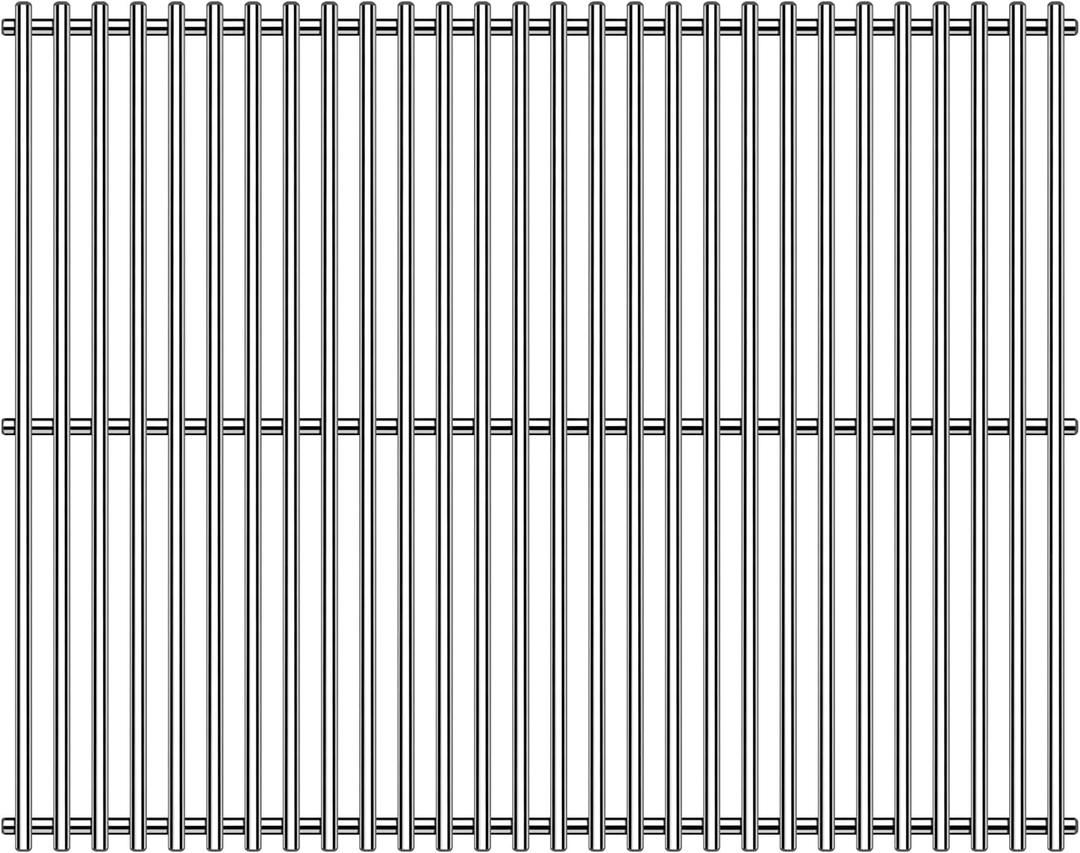 19 7/8 inch x 15 3/8 inch 1 Pack HDW196 Grill Steel Wire Cooking Grid Rock Grates Replacement Parts for Traeger Models Bronson 20, Junior Elite 20, and Tailgater 20