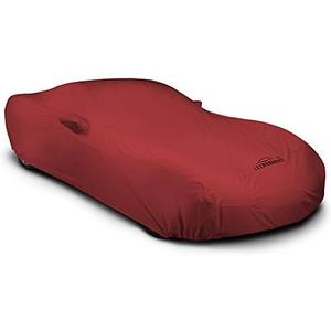 Coverking Custom Fit Exterior Car Cover Designed for Select Mercedes-Benz S550 Model Vehicles: Stormproof Fabric, Red