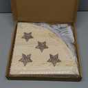 Stuffed Animal Storage Wood Corner Plush Toys Holder with Star Pattern, Length Adjustable Hanging Stuffed Animal Toy Organizer Shelf for Nursery Play Room Bedroom Kid Room