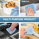 2 x 10PCS Upgrade Wire Dishwashing Rag, Non-Scratch, Wet and Dry, Double Layer, Multipurpose Wire Dishwashing Rags for Kitchen, Sinks, Cookware, Stove, Easy Rinsing, Reusable