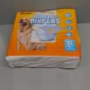 Bestle Disposable Female Dog Diapers, 40 Count, XL (Waist 29.5-34.6), Wetness Indicator, Ultra Protection, Leak Proof, Super Absorbent, Soft