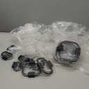 Rubbermaid Brilliance Glass Food Storage Containers, Assorted Sizes, Set of 9, BPA-Free, Leak-Proof, Clear