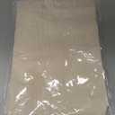 MIULEE 2 Panels Solid Color Sheer Window Curtains Elegant Window Voile Panels/Drapes/Treatment for Bedroom Living Room (54X108 Inches Cream)