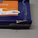 Smead Portable Expanding File Box, 19 Pockets, Blank Tabs, Printed Labels, Latch Closure, Legal Size, Blue (70806)