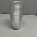 100 Pack 16 oz Round Bottom Plastic Cups with Lids and Straws, Disposable Coffee Cups with Lids, To Go Iced Coffee Cups with Lids, Disposable Cups for Party, Smoothie Cup for Cold Drinks