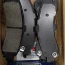 BOSCH BE834H Blue Ceramic Disc Brake Pad Set With Hardware - Compatible With Select Cadillac Escalade; Chevrolet Avalanche, Silverado, Suburban, Tahoe; GMC Sierra, Yukon, Yukon XL + More; REAR