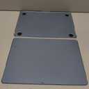Macaset [Official Midnight] for MacBook Air 15 inch Case M5 M4 M3 M2 2026-2023 [100% Color Match] [Ultra Thin Armor] Protective Hard Shell Cover for Laptop A3448 A3241 A3114 A2941 - Midnight Clear