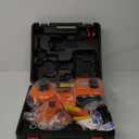 E-HEELP Electric Car Jack Kit 5Ton 12V Hydraulic Car Jack Lift (Lifting Range: 6.1~20.86 inch) with Electric Impact Wrench for SUV MPV Sedan Truck Change Tires Garage Repair