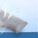 Demelon Cervical Neck Pillows Case Gray Color (Grey)