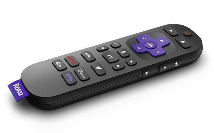 Roku Select Smart Tv Remote W / Voice RC-BR2, Original