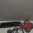 Gaming Keyboard and Mouse and Mouse pad and Gaming Headset, Wired LED RGB Backlight Bundle for PC Gamers and Xbox and PS4 Users - 4 in 1 Edition Hornet RX-250 (Black)