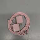 FEEL2NICE iPhone Charger Fast Charging 2 Pack Type C Wall Charger Block with 2 Pack [6FT&10FT] Long USB C to Lightning Cable for iPhone 14/13/12/12 Pro Max/11/Xs Max/XR/X,AirPods Pro,Pink