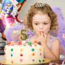 Butterfly Birthday Candles 9th Diamond Butterfly Birthday Cake Decorations,Glitter Candles 5D Visual Butterfly Cake Toppers Diamond for Fairy Birthday Parties Cake Decor and Other Celebrations