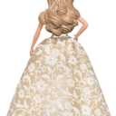 2 x Hallmark Keepsake Christmas Ornament, Holiday Barbie, Gifts for Barbie Fans