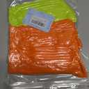 Women's Neon Scrunch Crew Socks 80s 90s Retro 3-Pack Cotton Stacked Boot Calf Cozy Ribbed Slouchy Socks Size 5-10 (2-neon Orange/1-neon Green)