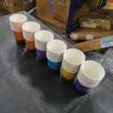 Maxcheck 100 Pcs 9 oz hero Cups Disposable Party Supplies Paper Colorful Fun Drinking Cups Birthday Party Favor Decorations