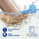 Dr.Raifya's Septic Tank Treatment Pods - 24 Pcs for 2-Year Supply | Beneficial Bacteria & Enzymes Formula Ultra Concentrated for Clog Prevention & Odor Elimination | Suitable for All Septic Systems