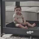 Pamo Babe Portable Playpen Foldable Playard Portable Crib for Baby and Toddlers
