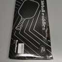 Carbon Fiber Pickleball Paddle, Carbon Fiber Surface (CFS) Pickle Ball Paddles with 16mm Honeycomb Core, Lightweight, Shock-Absorbing Paddle with Anti-Slip Grip, Ideal for Novice & Pro Players