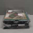 ZOBER Christmas Ornament Storage Box - Stores 128 3" Ornaments with Individual Trays - Tear Proof 600D Oxford Fabric - ornament organizer storage box, Durable Christmas Containers Holder - Green