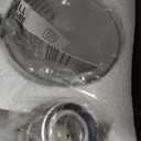 New Yorker 2 Light Wall Vanity Fixture Brushed Nickel Finish with Clear Glass Shades Damp Rated Up or Down Wall Mount