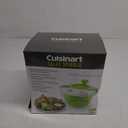 Cuisinart Large Spin Stop Salad Spinner- Wash, Spin & Dry Salad Greens, Fruits & Vegetables, 5qt, CTG-00-SAS1