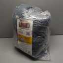 PetJett Calming Small Dog Bed - 23'' Round Dog Beds, Anti-Slip & Washable Puppy Bed - Super Soft Fluffy Plush Faux Fur Pet Bed, Anti-Anxiety Premium Comfort Donut Bed, Fits Dogs upto 25 lbs, Dark Gray