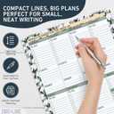 2 x Undated Weekly Planner - (8.5''x11'') 52 Tear Off Sheets | Weekly To Do List Notepad with Event & Dinner Section | Things To Do Notepad | Ideal Productivity Planner - Habit Tracker and More