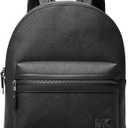 Michael Kors Men's Edison Dome Backpack, Black, One Size